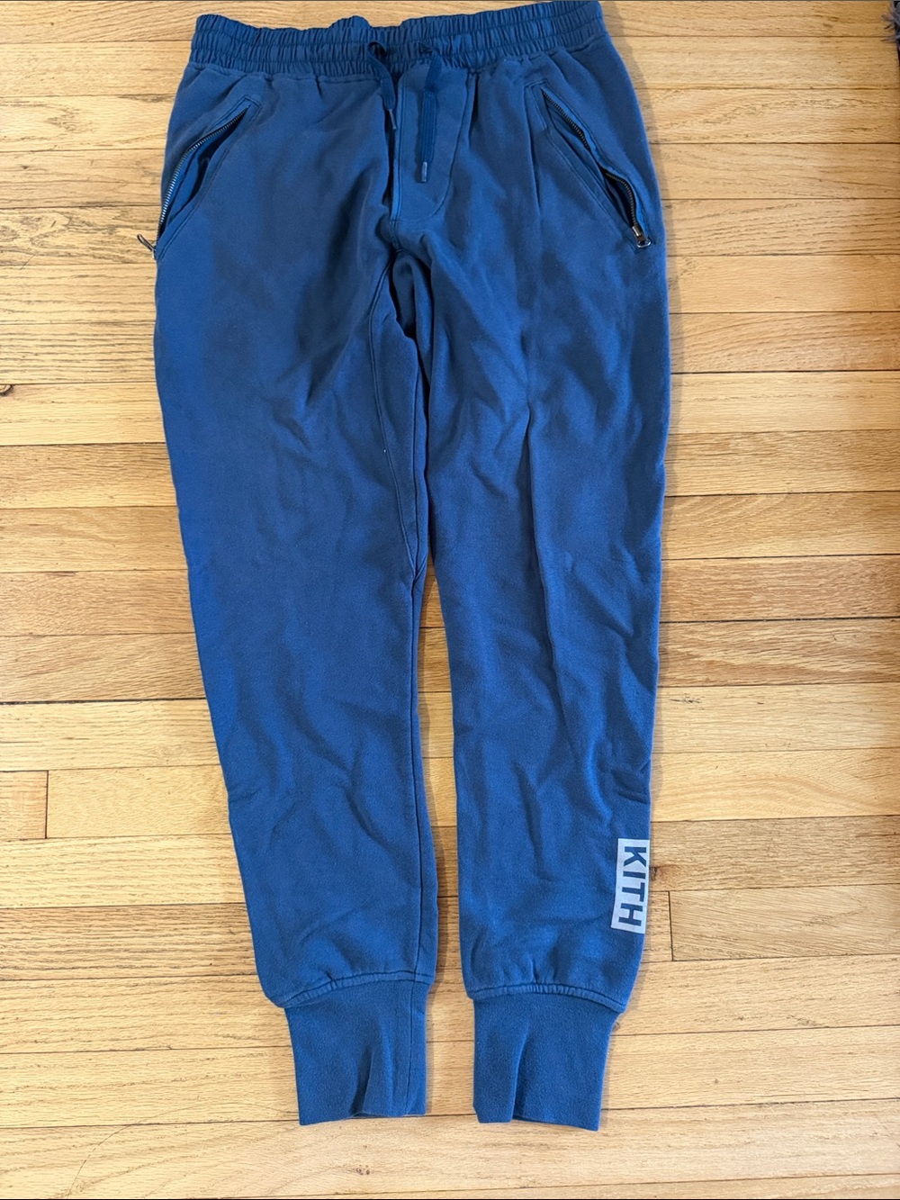 Kith Blue sweatpants jogger- Mens small